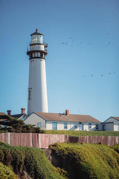 Free photo white light house