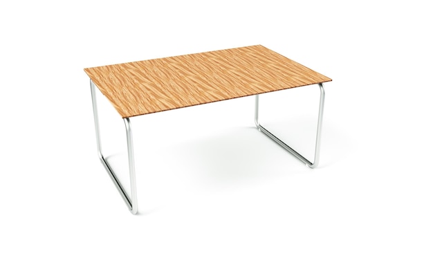 화이트 모던 테이블. 흰색 배경에 고립 된 3d 렌더링 프리미엄 사진