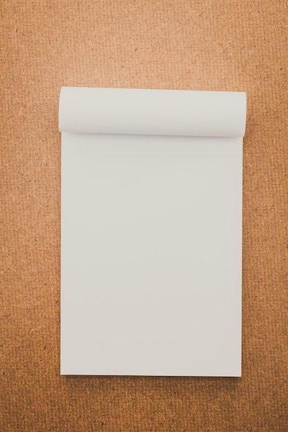 White paper mock up