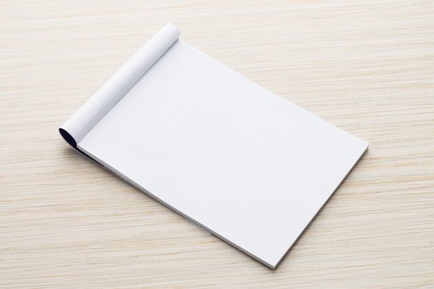 White paper mock up