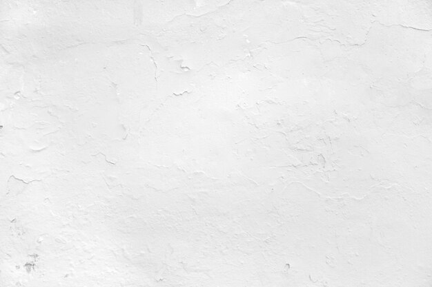 White plaster wall