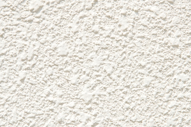 Free photo white plastered wall with a rough surface