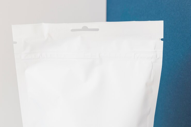 Free Photo white plastic tea bag