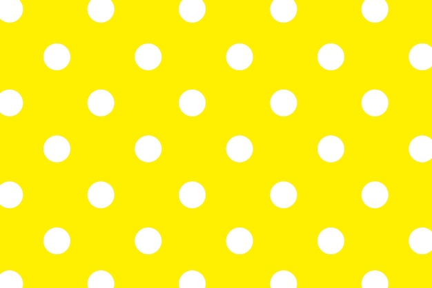 White polka dot with colorful background