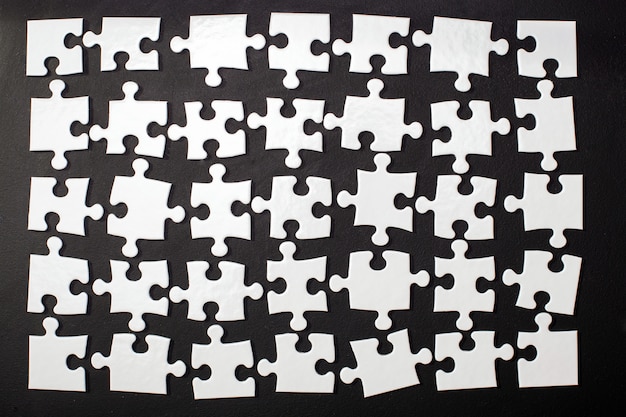 Бесплатное фото Белая головоломка