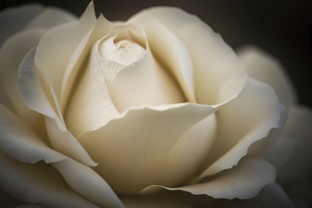白いバラの背景のコンセプト