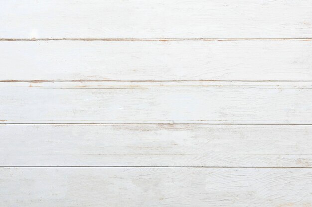 White rustic wood panel background