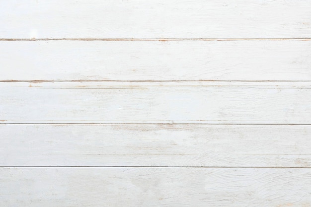 White rustic wood panel background