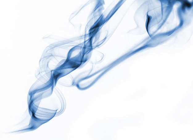 Free photo white smoke collection on black background