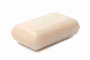 무료 사진 흰색 배경에 고립 된 흰색 비누 바