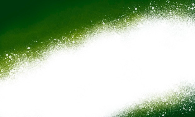 Free photo white splash in green background