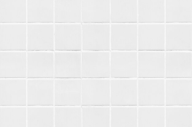 Белая квадратная плитка текстуры фона