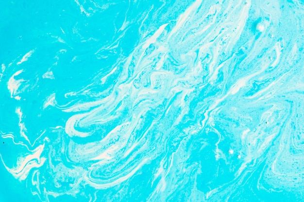 White stains on turquoise background