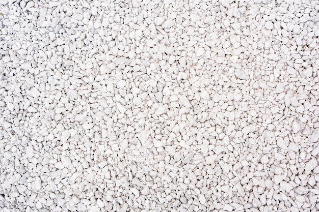 Free photo white stone gravel texture and background