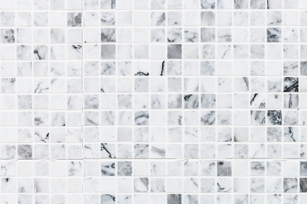 White tiles textures background