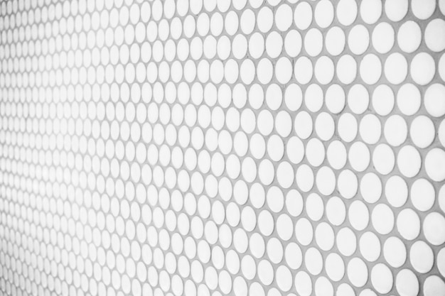 Free photo white tiles wall