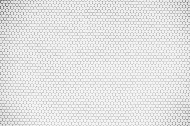 White metal mesh screen texture and seamless background Stock