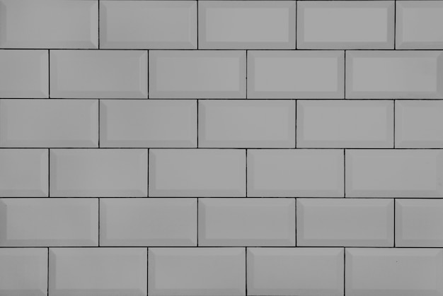 white vintage brick wall