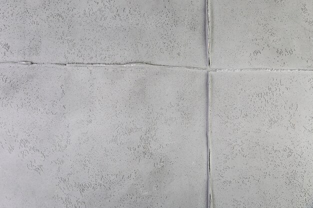 White wall joint with rough texture