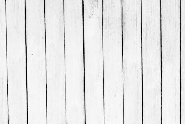 White wood background