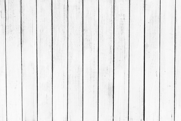 White wood background