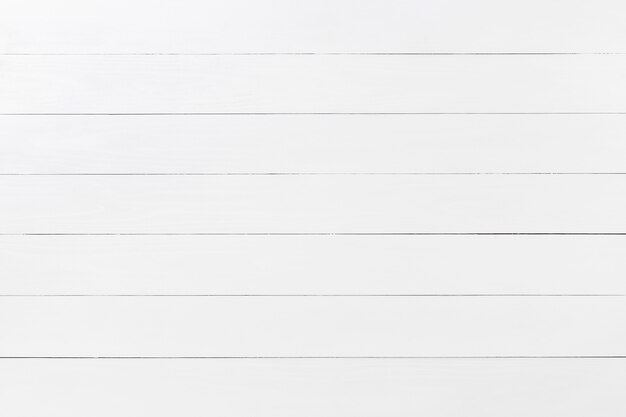 White wooden background horizontal planks