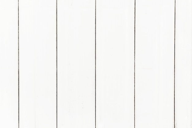 Free photo white wooden planks texture