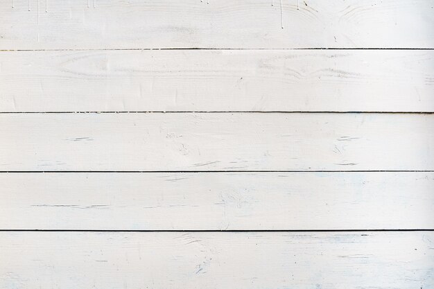 White wooden rustic background of horizontal planks