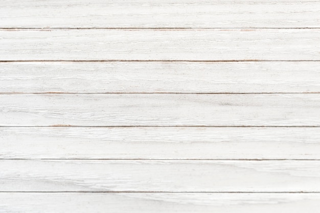 Free photo white wooden texture flooring background