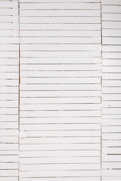 White wooden wall background 