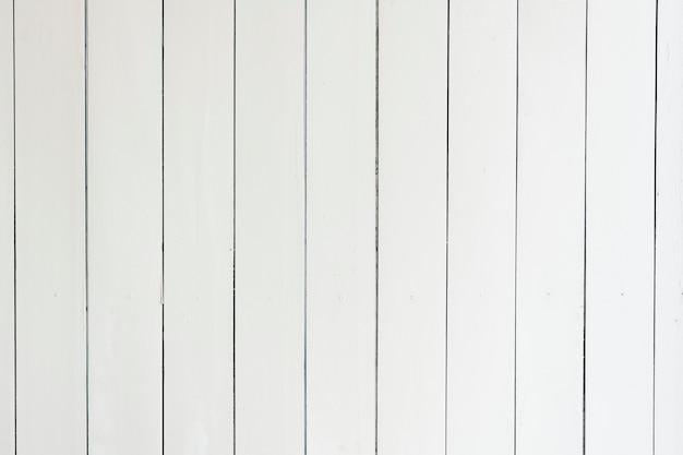 白い木製の壁