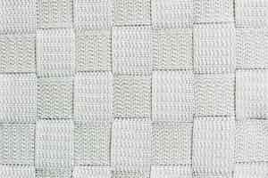 Бесплатное фото Белый плетеный материал в виде крестовины