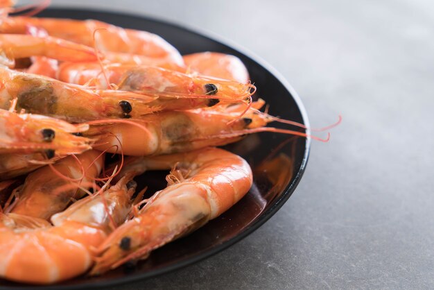 Whole Cooked Tiger Prawn