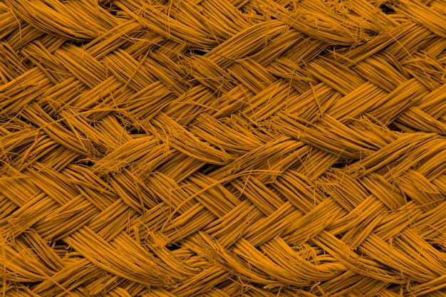 Плетеная текстура фон янтарного цвета