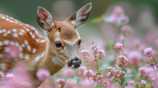 Foto gratuita wild deer in nature