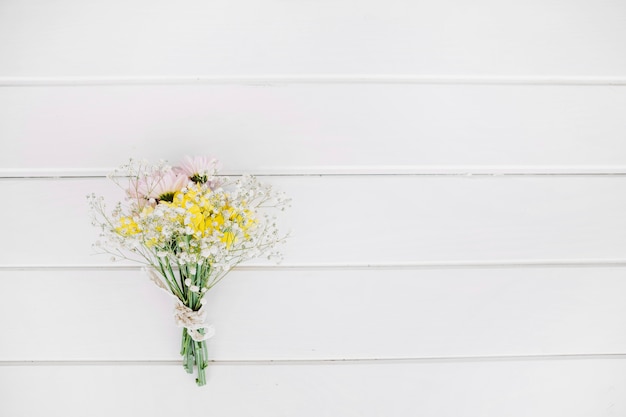 Free photo wild flowers in bouquet