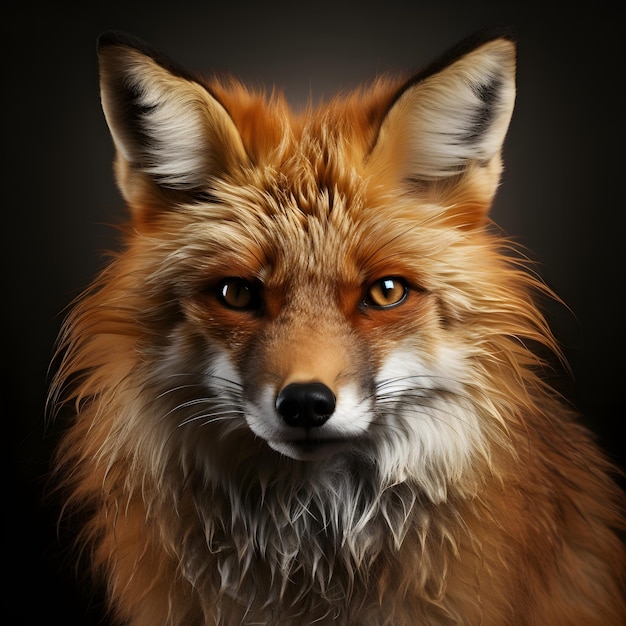 Free photo wild fox background