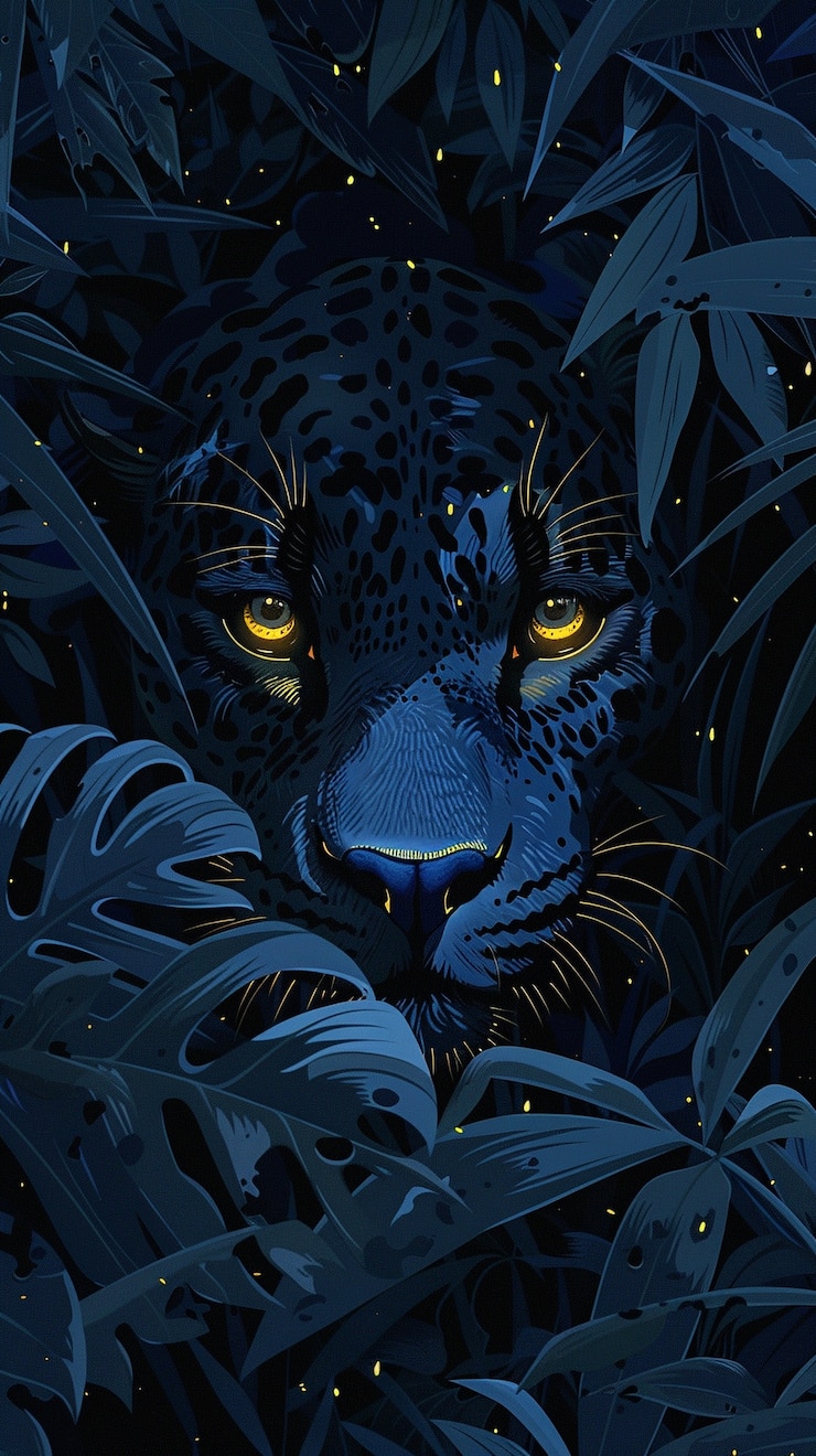 Free Photo wild jaguar in the jungle