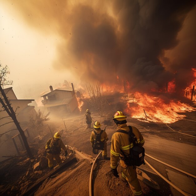 Wildfire and its consequences on  nature