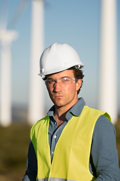 Wind farms fields