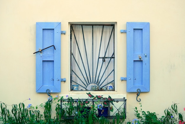 Window of house from St John, Virgin Islands.