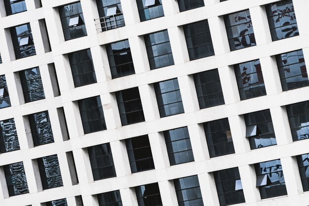 Window pattern textures of building