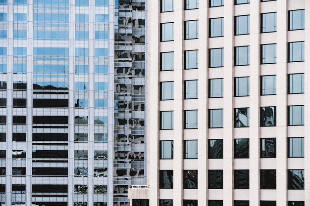 Window pattern textures of building