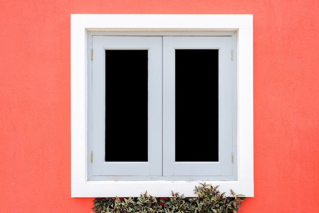 Free photo windows of european-style houses.