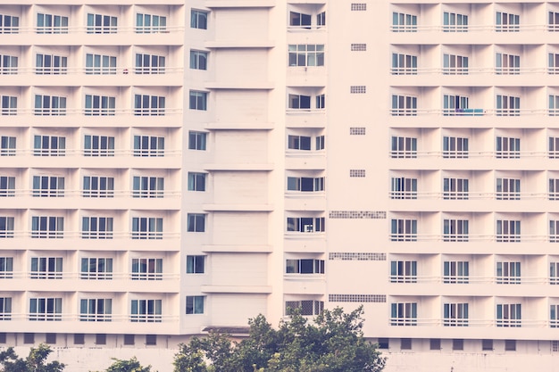 Windows pattern textures exterior of building