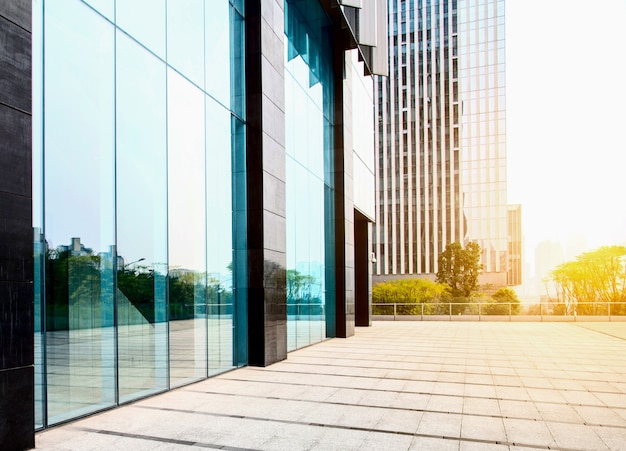 Windows of Skyscraper Business Office