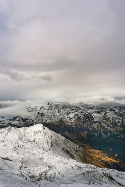 Winter slopes in Austria