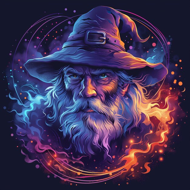wizard cartoon illustration