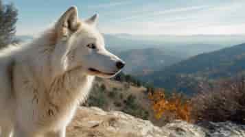 무료 사진 자연 환경의 늑대