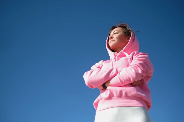 woman doing Sports outdoor